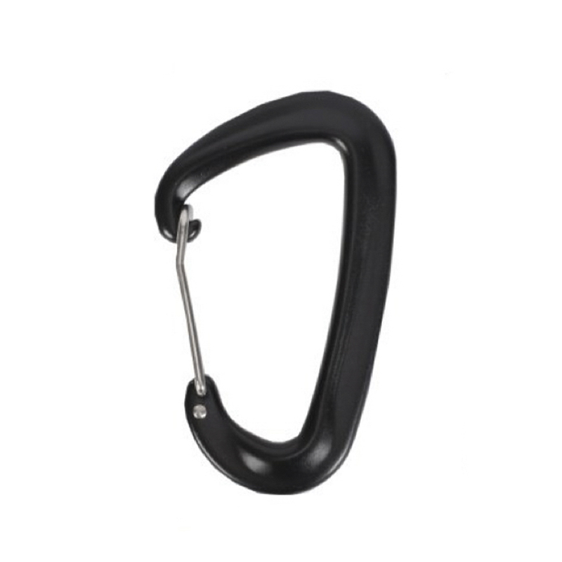 HT-G-0003 hliníková karabína s manuálnym Twist-Lock mechanizmom